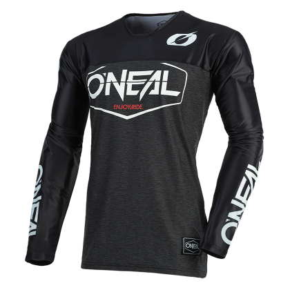 Tricou motocross O'NEAL MAYHEM HEXX BLACK 2021