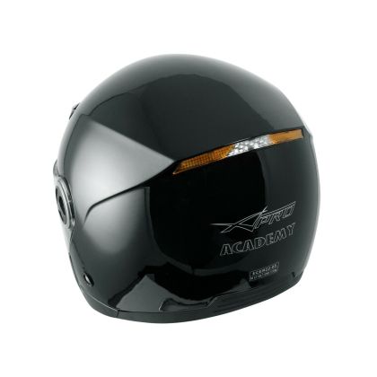 Scooter helmet A-PRO ENGRAVE BLACK