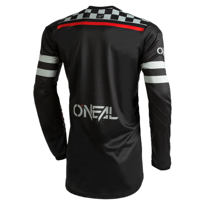 Tricou Motocross O'NEAL SQUADRON V.22 NEGRU/GRI