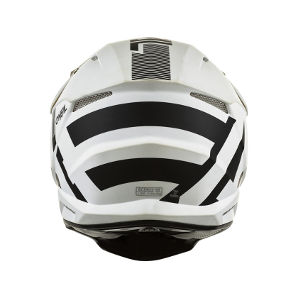 Motocross helmet O'NEAL 3SERIES VERTICAL V.22 BLACK/WHITE