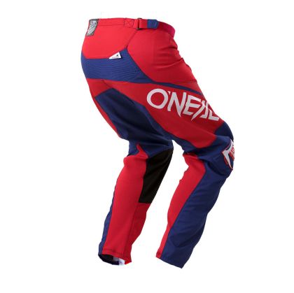 Motocross breeches O'NEAL MAYHEM LITE BLOCKER RED/BLUE