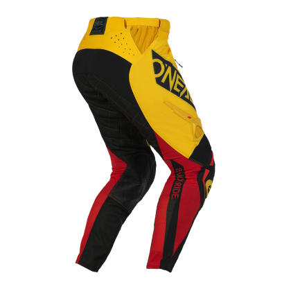 Motocross breeches O'NEAL PRODIGY FIVE TWO V.23 YELLOW/BLACK