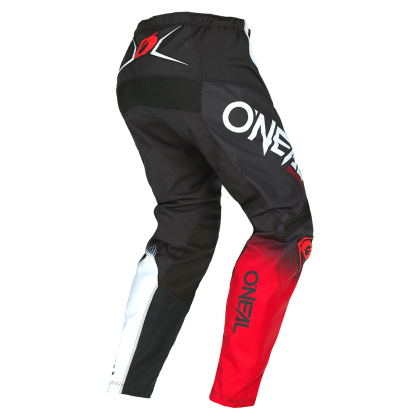 Motocross Breeches O'NEAL ELEMENT RACEWEAR V.22 BLACK/WHITE/RED