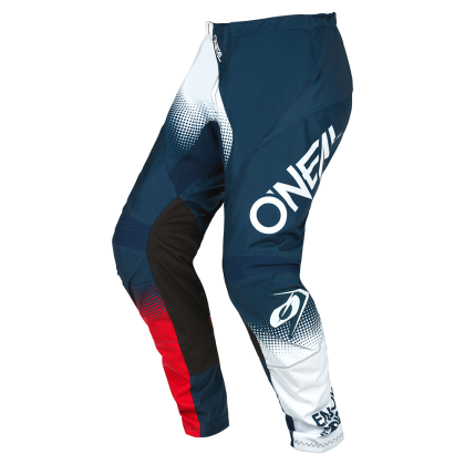 Motocross Breeches O'NEAL ELEMENT RACEWEAR V.22 BLUE/WHITE/RED