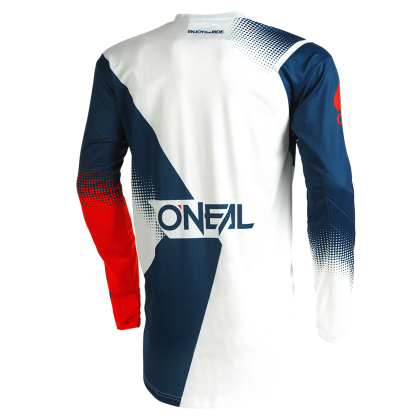 Мотокрос джърси O'NEAL RACEWEAR V.22 BLUE/WHITE/RED