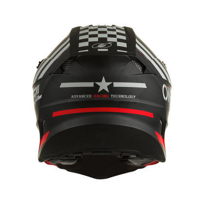 Motocross helmet 5SERIES POLYACRYLITE SQUADRON V.22 BLACK/GRAY