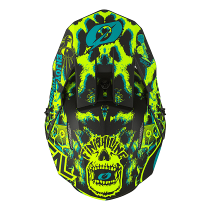 Κράνος Motocross O'NEAL 3SERIES ASSAULT V.22 BLACK/NEON YELLOW