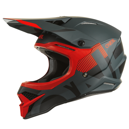 Motocross helmet O'NEAL 3SERIES VERTICAL V.22 DARK BLUE/RED