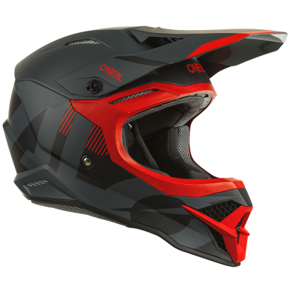 Motocross helmet O'NEAL 3SERIES VERTICAL V.22 DARK BLUE/RED