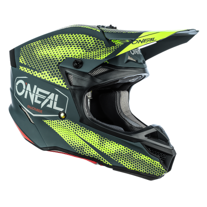 Κράνος Motocross O'NEAL 5SERIES COVERT CARCOAL/NEON YELLOW