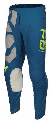 Children's motocross breeches THOR LAUNCH FORGE BLUE