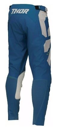 Children's motocross breeches THOR LAUNCH FORGE BLUE