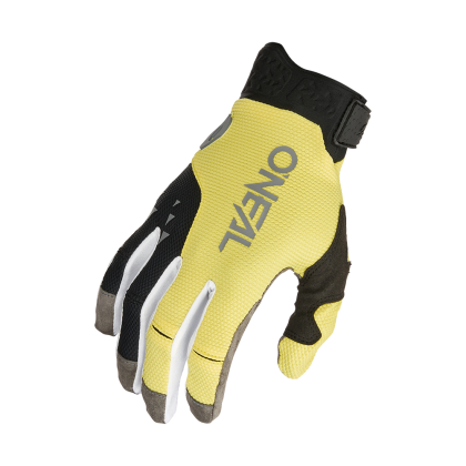 Motocross gloves O'NEAL REVOLUTION YELLOW V.25