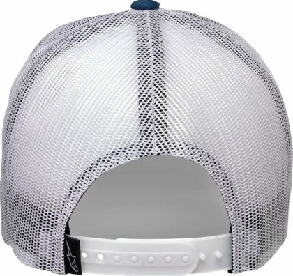 Căciulă cu vizor ALPINESTARS TRUCKER GAMBIT BL/WHT