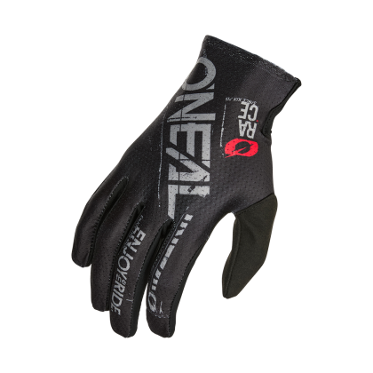 Motocross gloves O'NEAL MATRIX STATIC BLACK/GRAY V.25