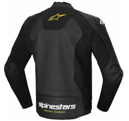 ALPINESTARS Faster v3 Airflow ΔΕΡΜΑΤΙΝΟ ΜΠΟΥΦΑΝ ΜΟΤΟΣΥΚΛΕΤΑΣ BLK/WHT/YW