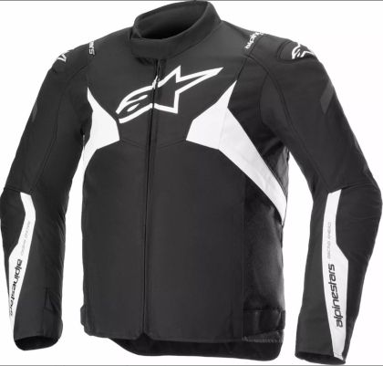 Geacă textilă ALPINESTARS T-JAWS V4 WATERPROOF NEGRU/ALB