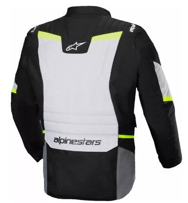 ALPINESTARS ST-1 WP Textile Motorcycle Jacket GRY/BLK/YEL