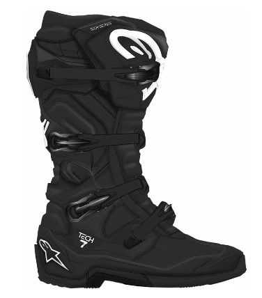 Мотокрос ботуши ALPINESTARS TECH 7 BLACK C25