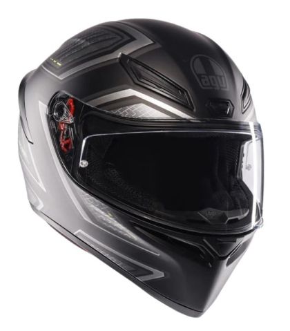 КАСКА AGV K1 S SLING MATT BLACK/GREY