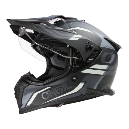 O'NEAL A-SRS SPIKE BLACK/GRAY/WHITE Helmet