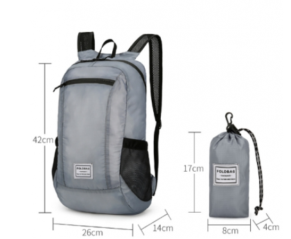 Ultralight foldable waterproof backpack