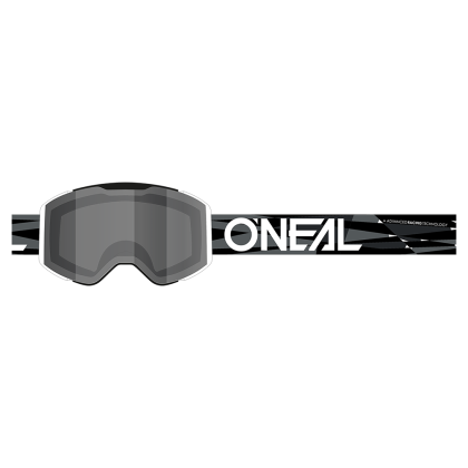 Ochelari de protecție motocross O'NEAL B-33 ICTUS NEGRU/ALB - GRI