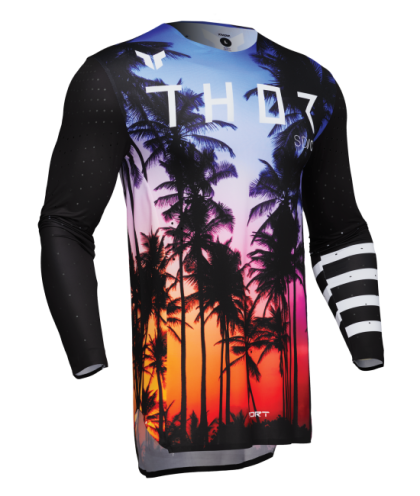 Motocross Jersey THOR SPORTMODE SD BLACK