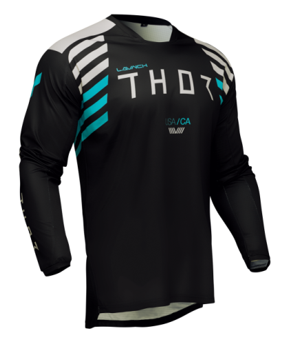 Motocross Jersey THOR LAUNCHMODE ZONE SAND