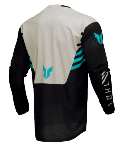 Motocross Jersey THOR LAUNCHMODE ZONE SAND