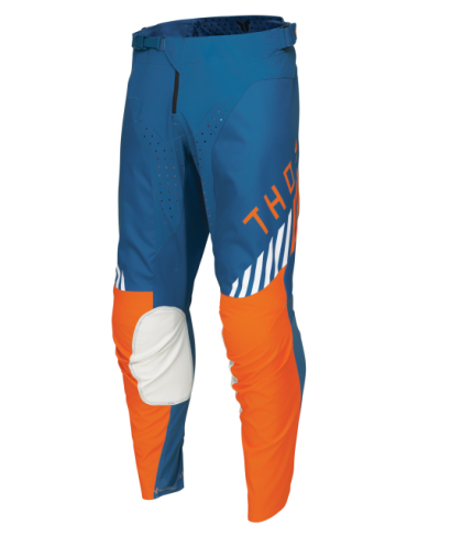 Motocross breeches THOR LAUNCH ZONE BLUE/ORANGE