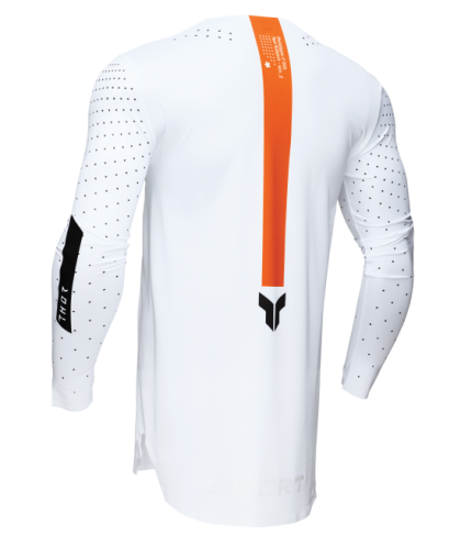 Мотокрос джърси THOR SPORTMODE ROUGE WHITE/ORANGE