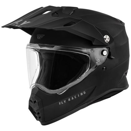 Ендуро каска FLY RACING Trekker Solid-Matte Black 2025