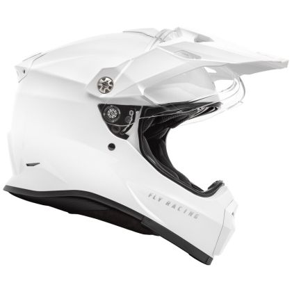 Ендуро каска FLY RACING Trekker Solid-White 2025