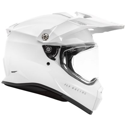 Ендуро каска FLY RACING Trekker Solid-White 2025