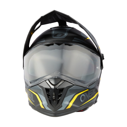 Helmet O'NEAL A-SRS SPIKE BLACK/GRAY/YELLOW