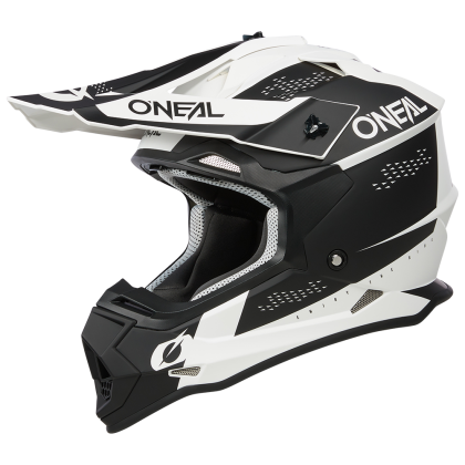 Motocross helmet O'NEAL 2SERIES SLAM V.23 BLACK/WHITE