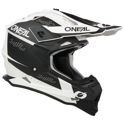 Casca motocross O'NEAL 2SERIES SLAM V.23 NEGRU/ALB