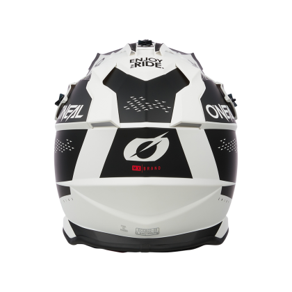 Motocross helmet O'NEAL 2SERIES SLAM V.23 BLACK/WHITE