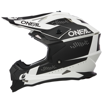 Motocross helmet O'NEAL 2SERIES SLAM V.23 BLACK/WHITE