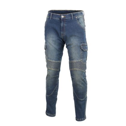 Мото дънки SECA SQUARE SLIM FIT BLUE