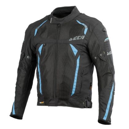 Текстилно яке SECA SUPERAIR BLACK/BLUE