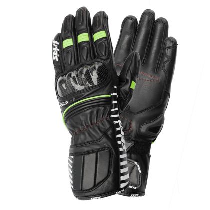 Дамски ръкавици SECA MERCURY IV BLACK/FLUO