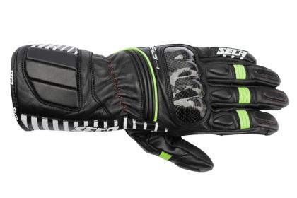 Дамски ръкавици SECA MERCURY IV BLACK/FLUO