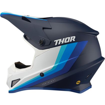 Мотокрос каска THOR SECTOR RUNNER NAVY/WHITE MIPS