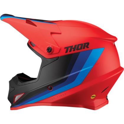 Мотокрос каска THOR SECTOR RUNNER RED/BLUE MIPS