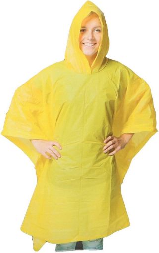 Αδιάβροχο - πόντσο με κουκούλα