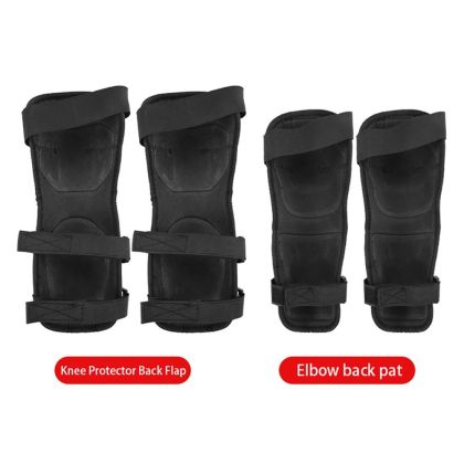 Set of 4 motorcycle protective armrests and knee pads