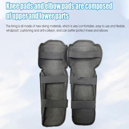Set of 4 motorcycle protective elbow and knee pads