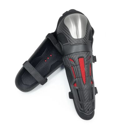 Set de 4 coturi și genunchiere de protecție ranforsate pentru motociclete